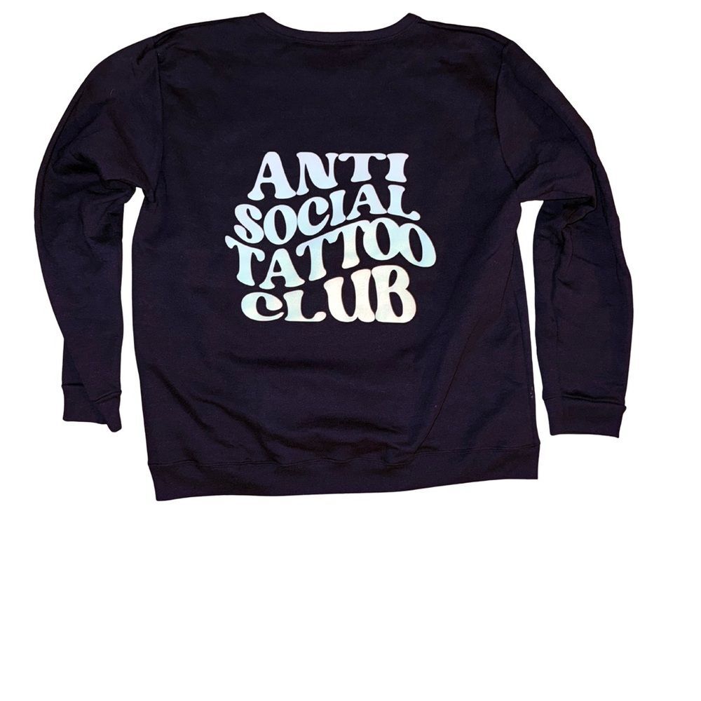 “Anti Social Tattoo Club” NWT Sweatshirt Size large